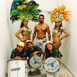 Samba show en Chile